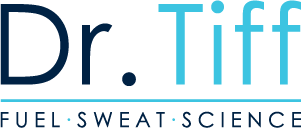 Dr. Tiff - FUEL. SWEAT. SCIENCE. logo